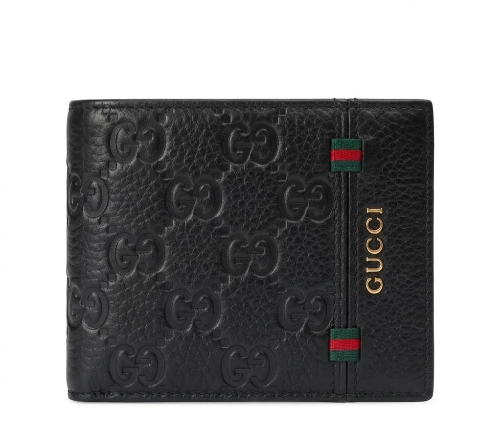 Gucci Black Leather Wallet