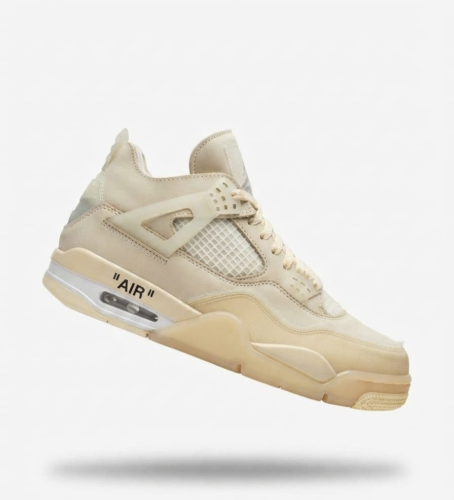 Air Jorden 4 Off-White