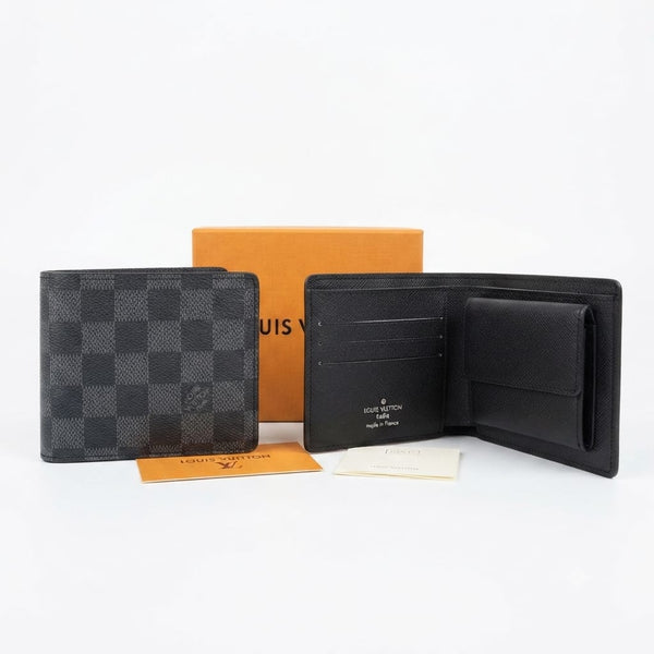 Classic Checkered Wallet