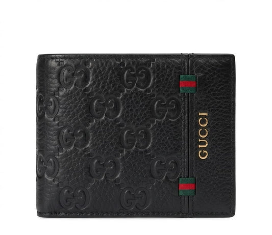 Gucci Black Leather Wallet