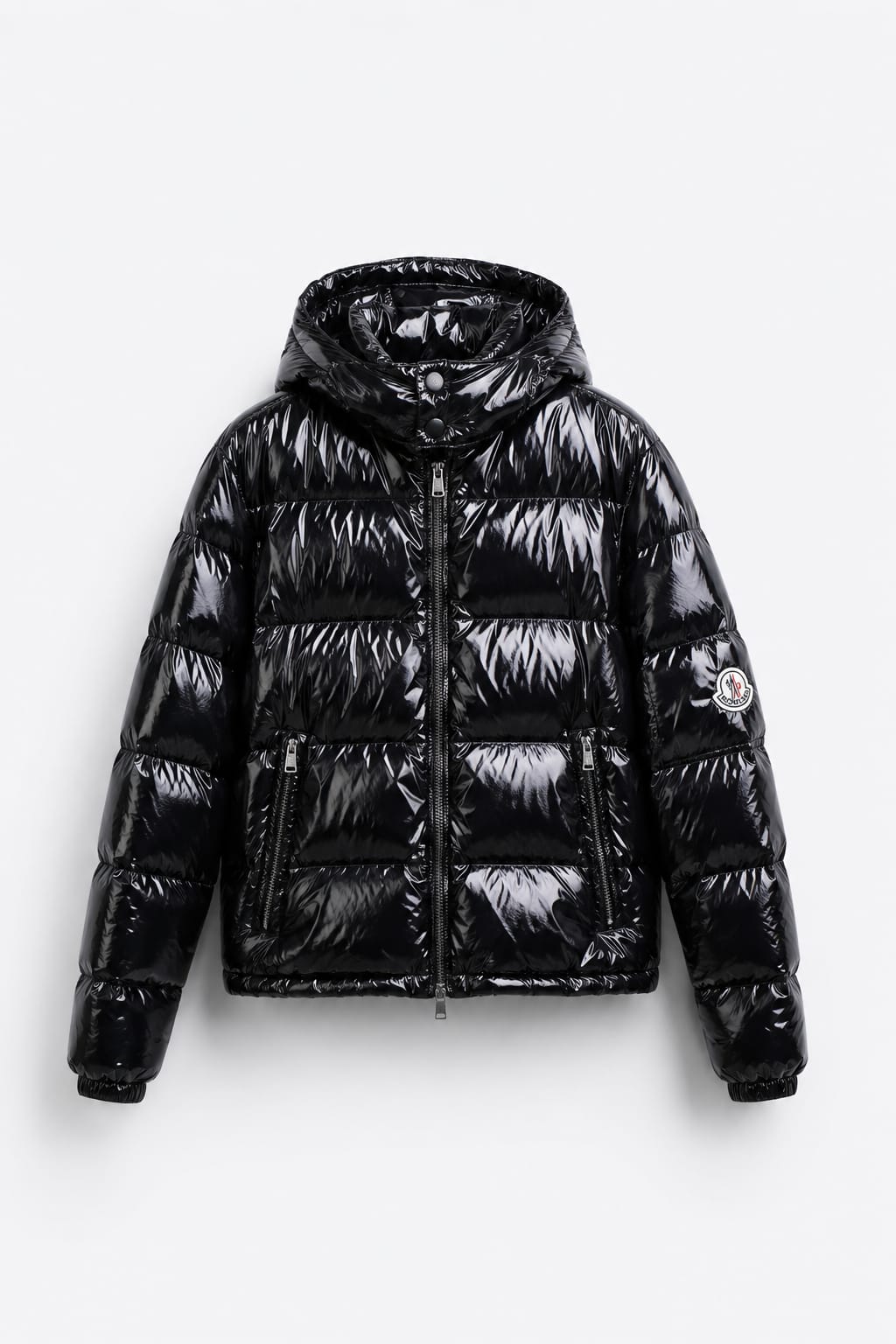 Moncler Shiny-Gloss Puffer Jacket