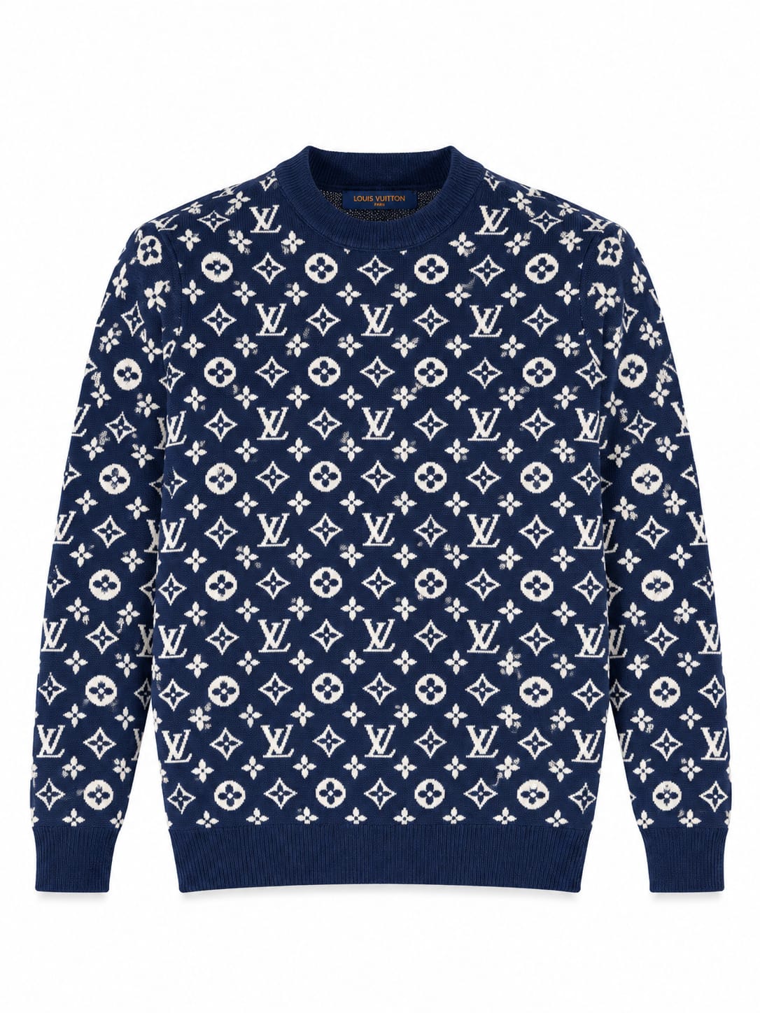 Louis Vuitton Monogram Jacquard Crewneck Sweater