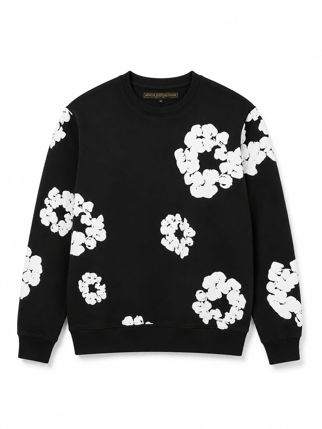 Denim Tear Cotton Wreath Sweatshirt