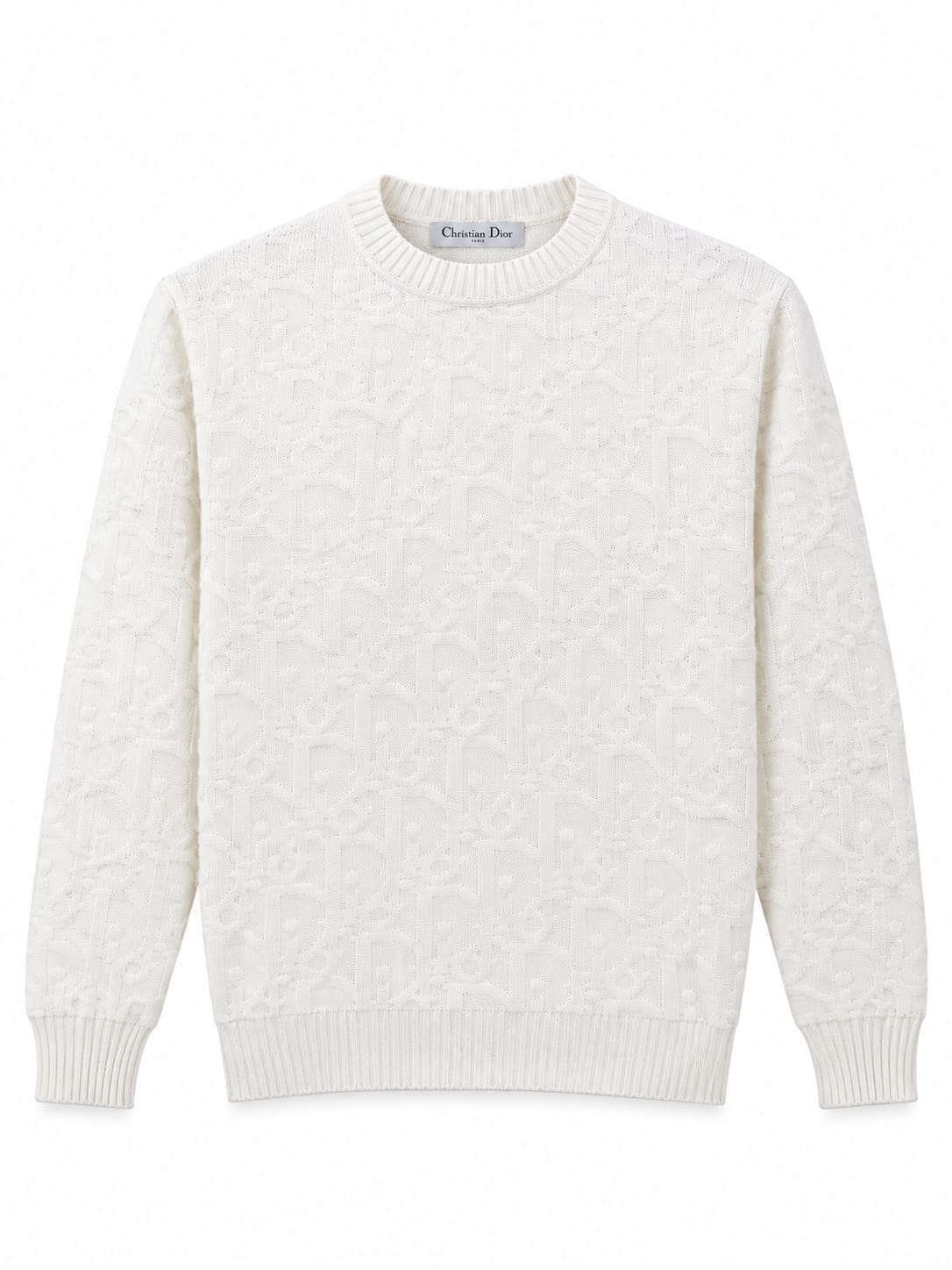 Dior Oblique Jacquard Crewneck Sweater