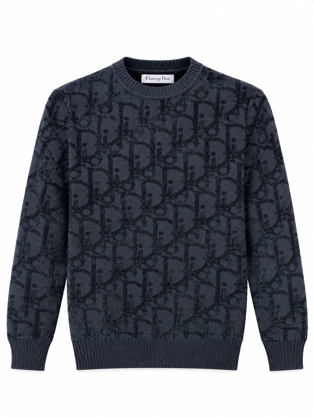 Dior Oblique Jacquard Crewneck Sweater