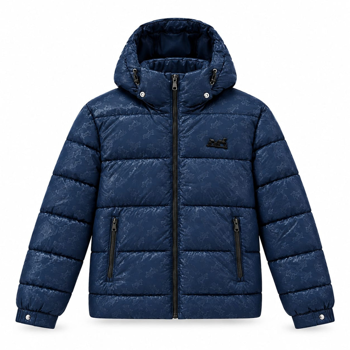 Premium Hermes Hooded Puffer Jacket
