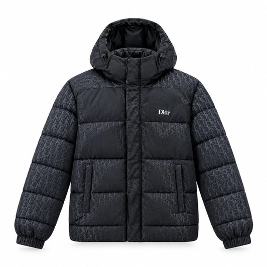 Premium Dior Hooded Puffer Jacket